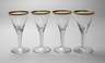 Vier Kelchgläser