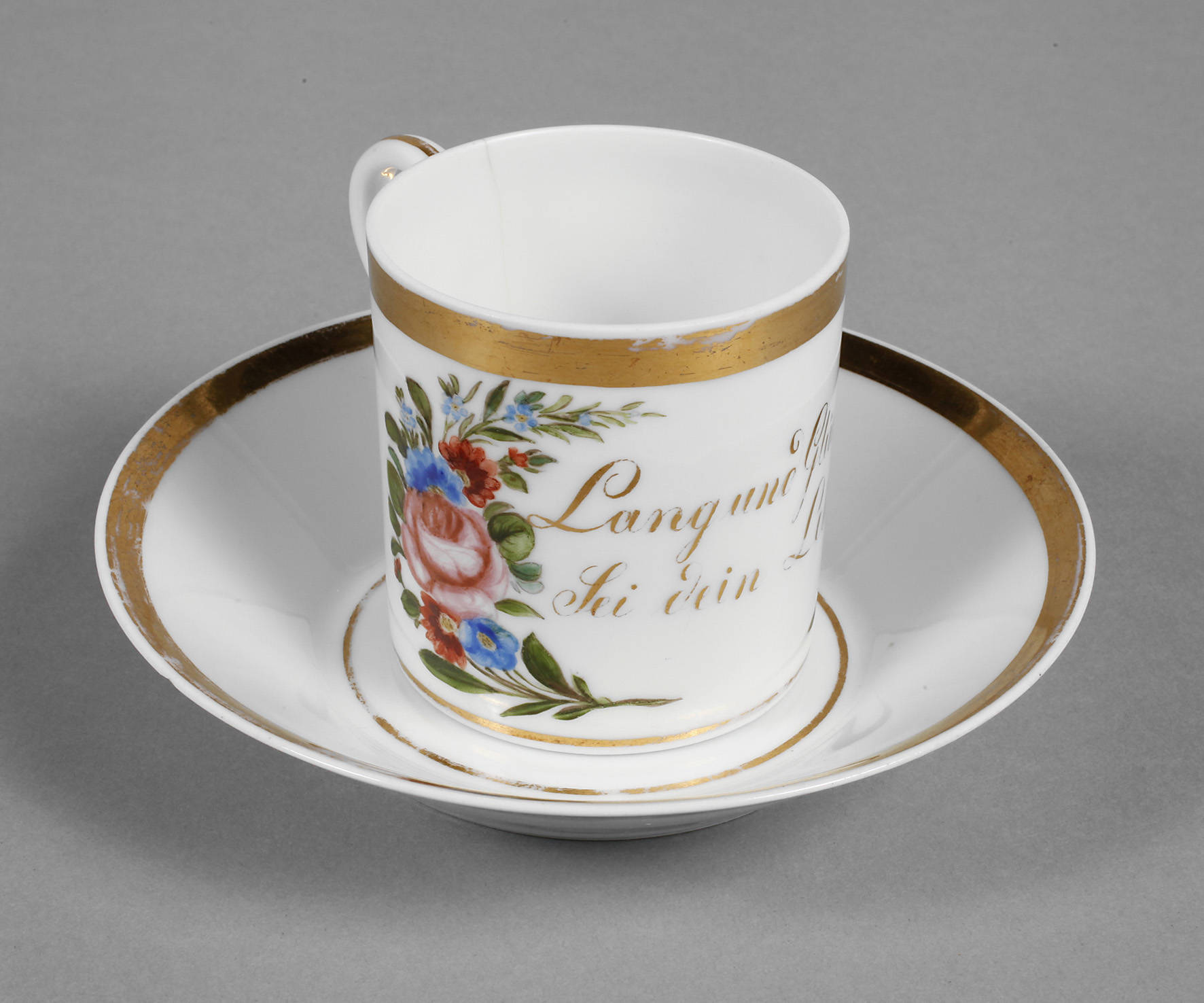 Andenkentasse Biedermeier