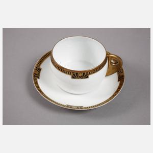 Krautheim 12 Kaffetassen Jugendstil