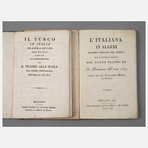 Paar Opernhefte 1814