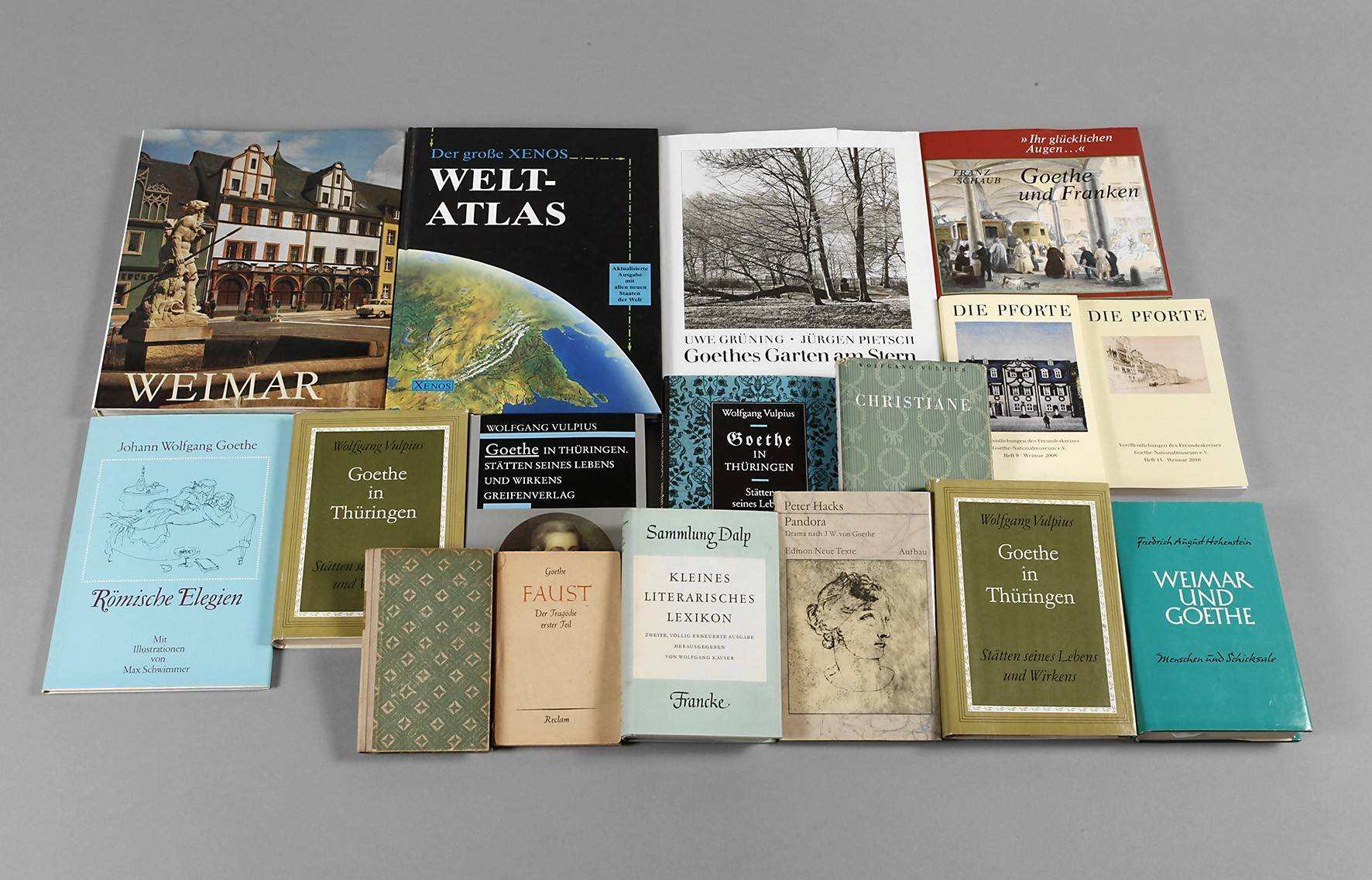 Konvolut Fachliteratur Goethe