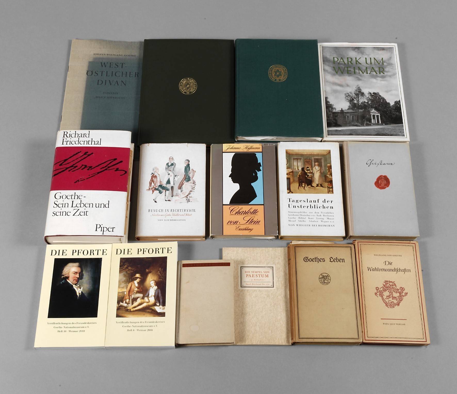 Konvolut Fachliteratur Weimar