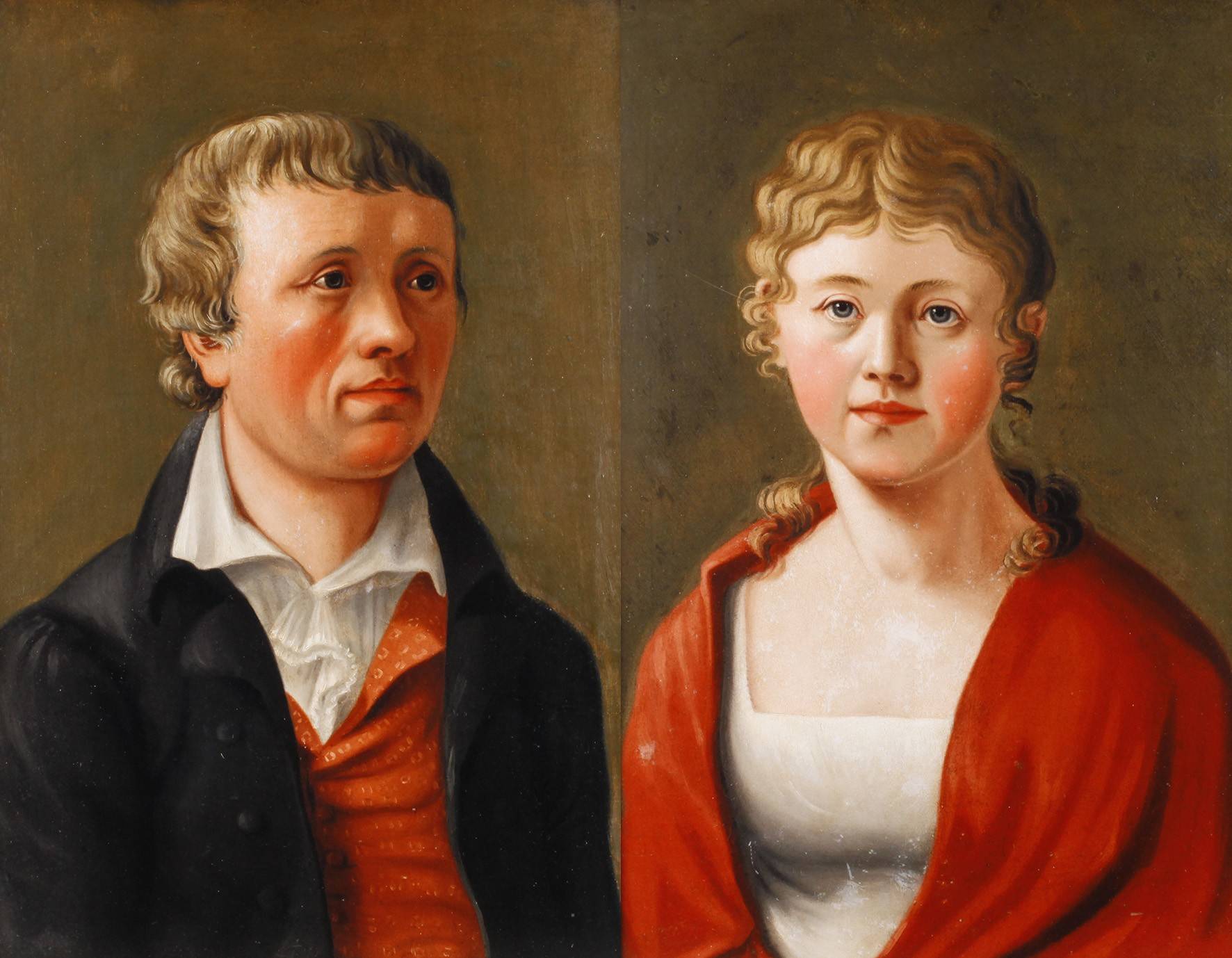 Christian August und Helene Vulpius