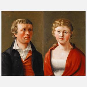 Christian August und Helene Vulpius