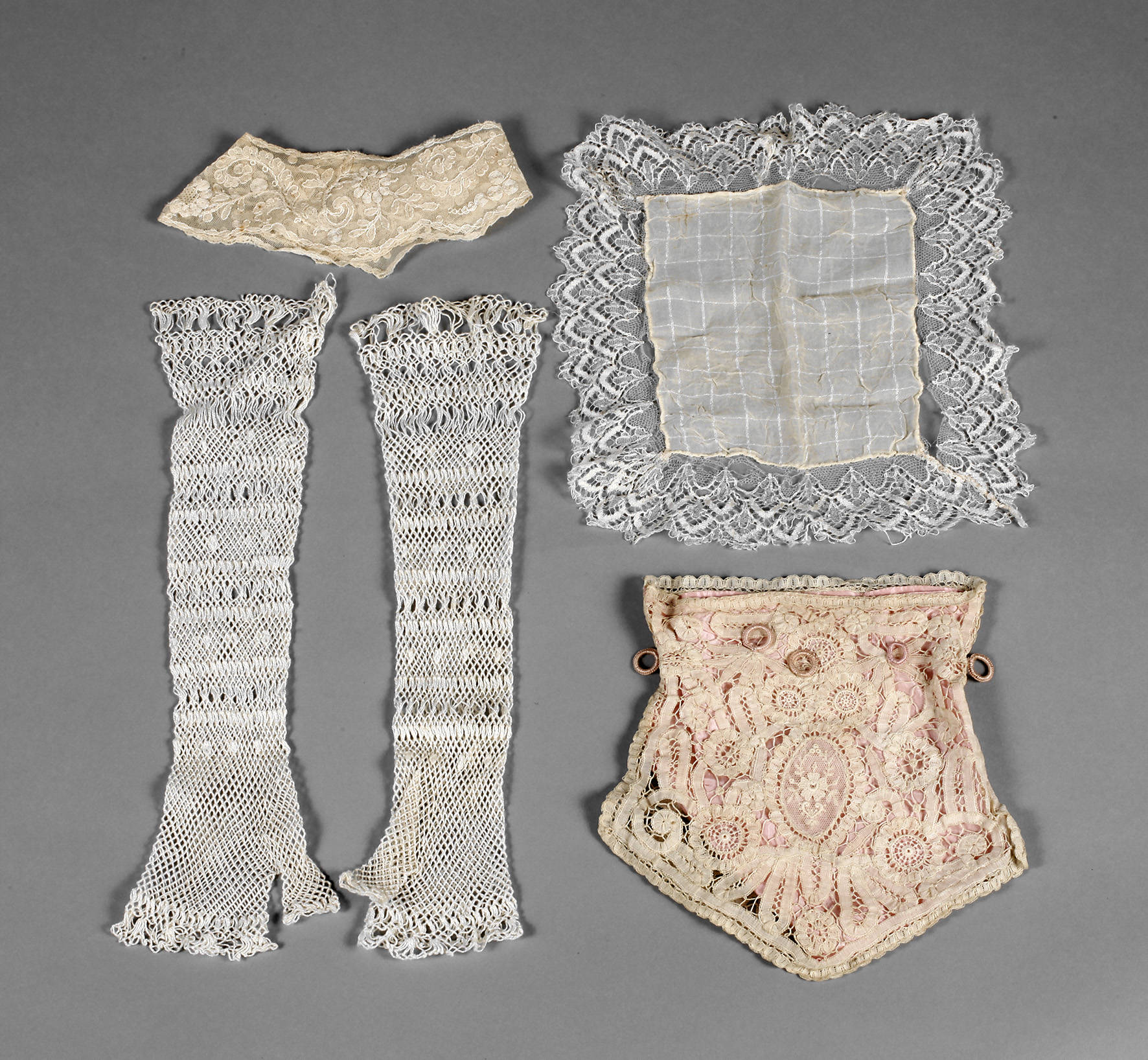 Spitzenkonvolut Biedermeier