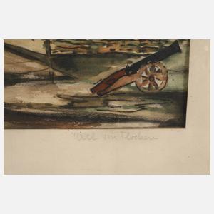 Axel von Flocken, Bühnenbild zu ”Thomas Münzer”