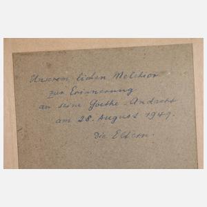 Prof. Karl Josef Rabe, Hof im Goethehaus Frankfurt