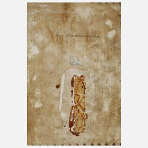 Dresden Porzellanbildplatte ”Die Nachtwandler”