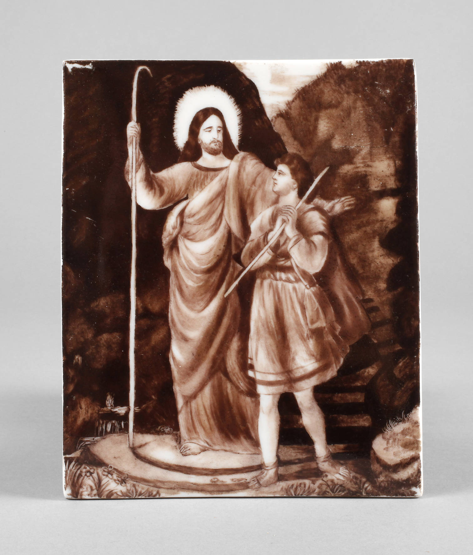 KPM Berlin Porzellanbildplatte