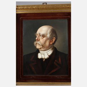 KPM Berlin übergroße Bildplatte Bismarck