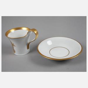 Fürstenberg Tasse ”Seydlitz b. Rossbach”