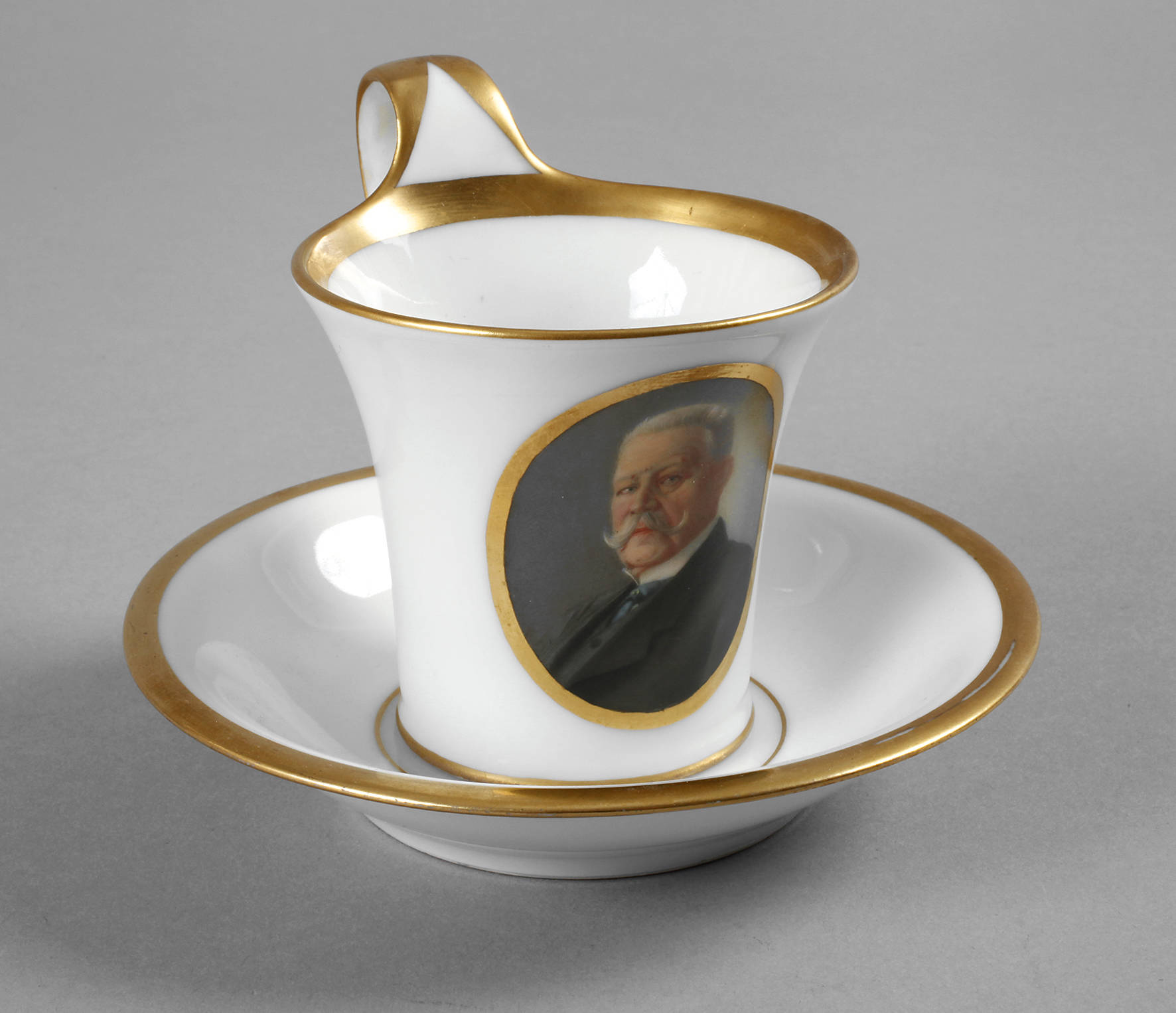 Fürstenberg Tasse Hindenburg
