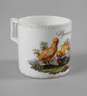 Meissen Tasse mit Hühnermotiv