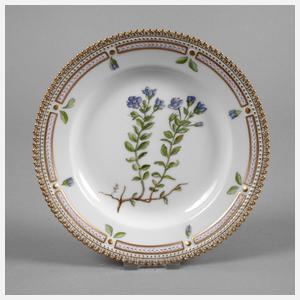 Copenhagen Dessertteller ”Flora Danica”