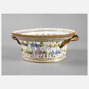 Kopenhagen Korbschale Flora Danica