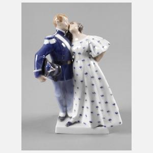 Kopenhagen Soldat mit Frau