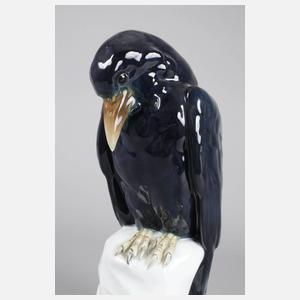 Ens Volkstedt Tierfigur Rabe