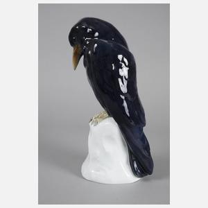 Ens Volkstedt Tierfigur Rabe