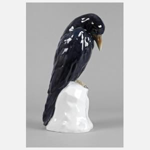 Ens Volkstedt Tierfigur Rabe