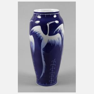 Ens Volkstedt Vase mit Phönix
