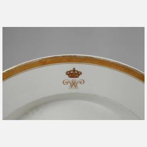 Fürstenberg Teller Wilhelm I.