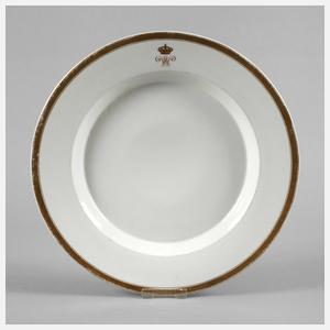 Fürstenberg Teller Wilhelm I.