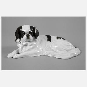 Heubach Hundeplastik Pekinese