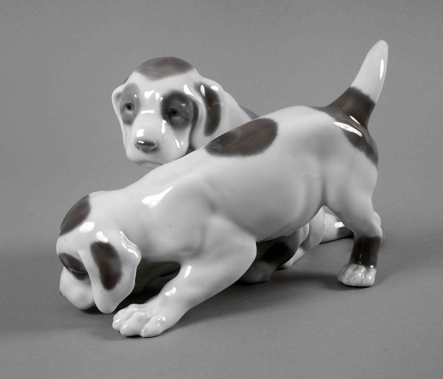 Heubach Paar Hundewelpen