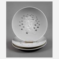 KPM Berlin drei Weihnachtsteller111