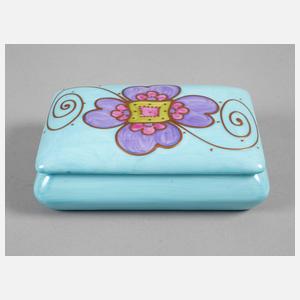 Limoges Deckeldose Soizick De La Bruguiere