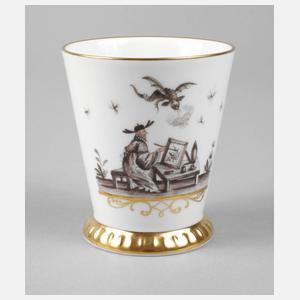 Meissen Jubiläumsbecher ”Chinoiserien nach Höroldt”