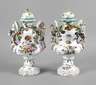Paar Potpourri-Vasen Rokoko
