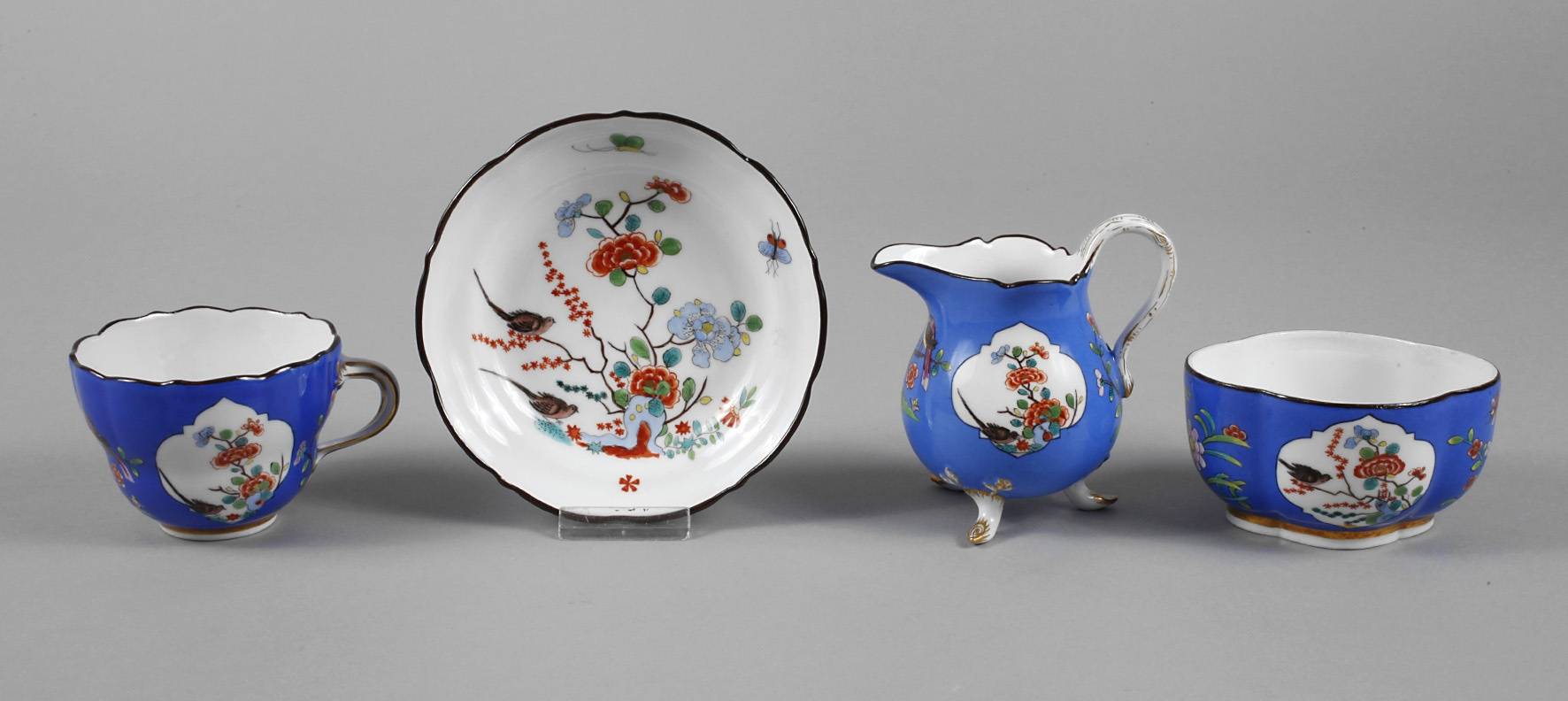 Meissen vier Teile Kakiemonstil