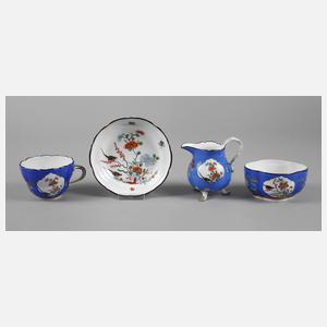 Meissen vier Teile Kakiemonstil