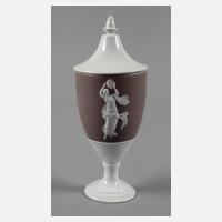 Meissen klassizistische Deckelvase111