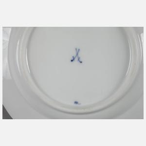 Meissen sechs Dessertteller Zwiebelmuster