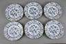 Meissen sechs Speiseteller Zwiebelmuster