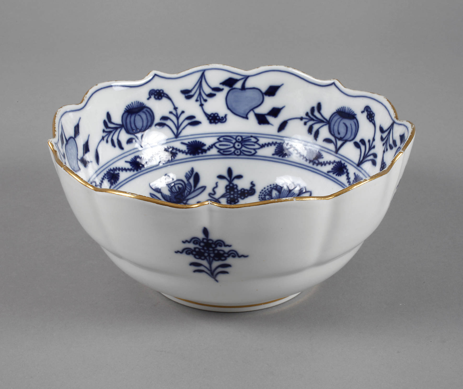 Meissen tiefe Schüssel Zwiebelmuster