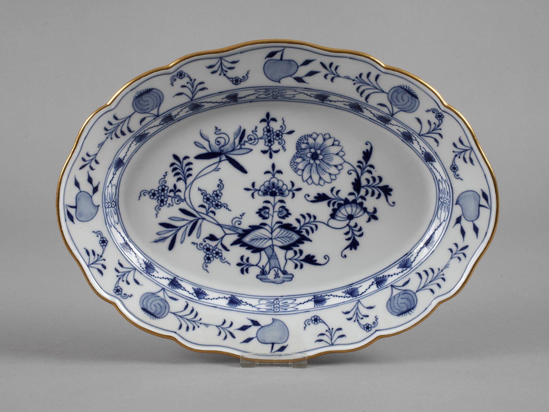 Meissen Vorlegeplatte Zwiebelmuster