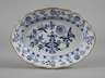 Meissen Vorlegeplatte Zwiebelmuster