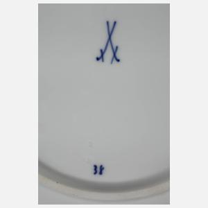 Meissen zwei runde Schalen Zwiebelmuster