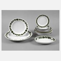 Meissen Konvolut Weinlaubteller111