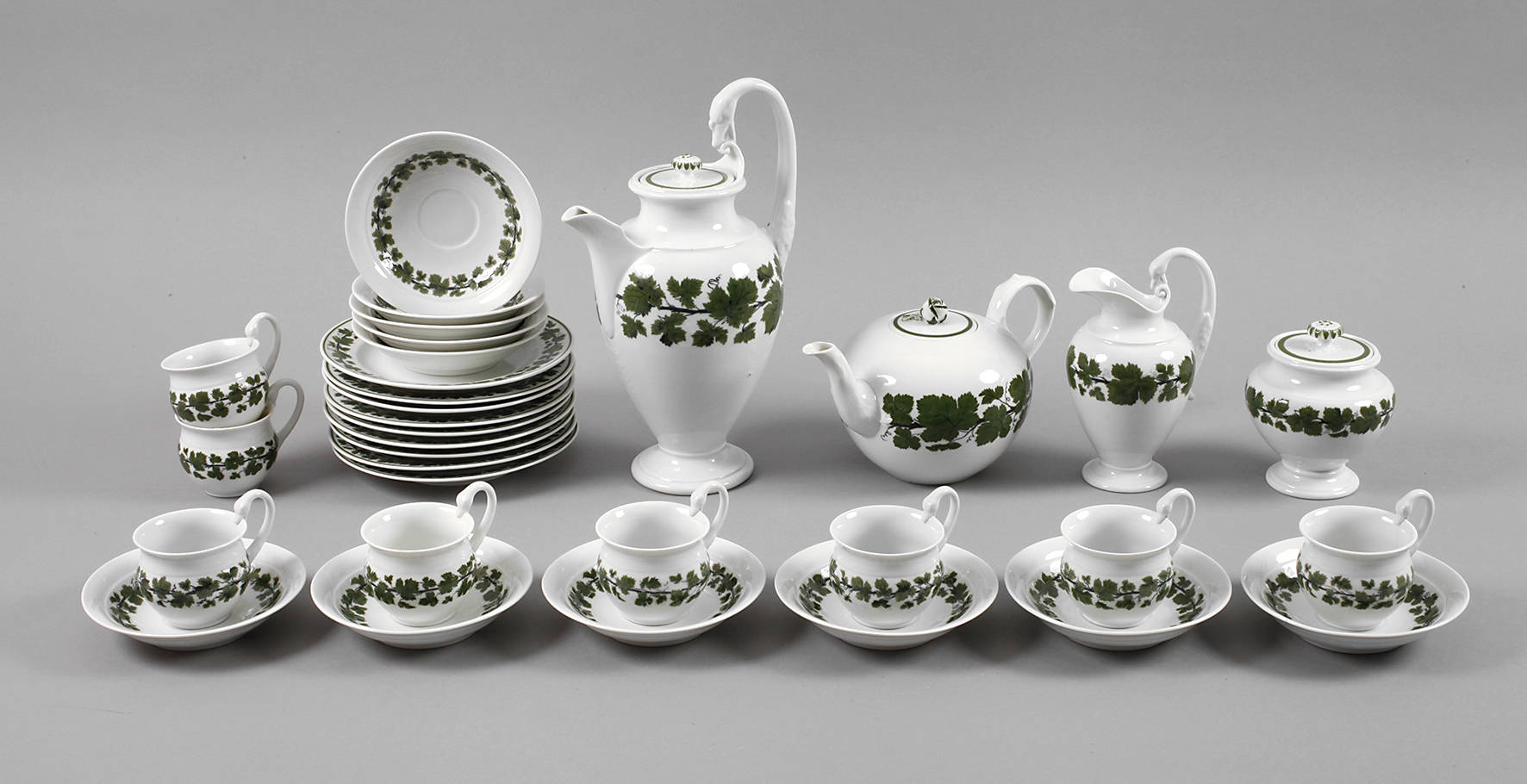 Meissen Weinlaub Kaffee-/Teeservice