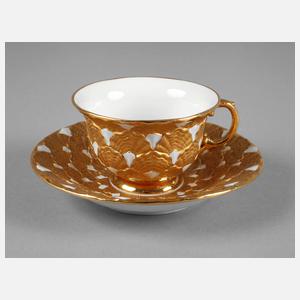 Meissen kleine Prunk-Mokkatasse