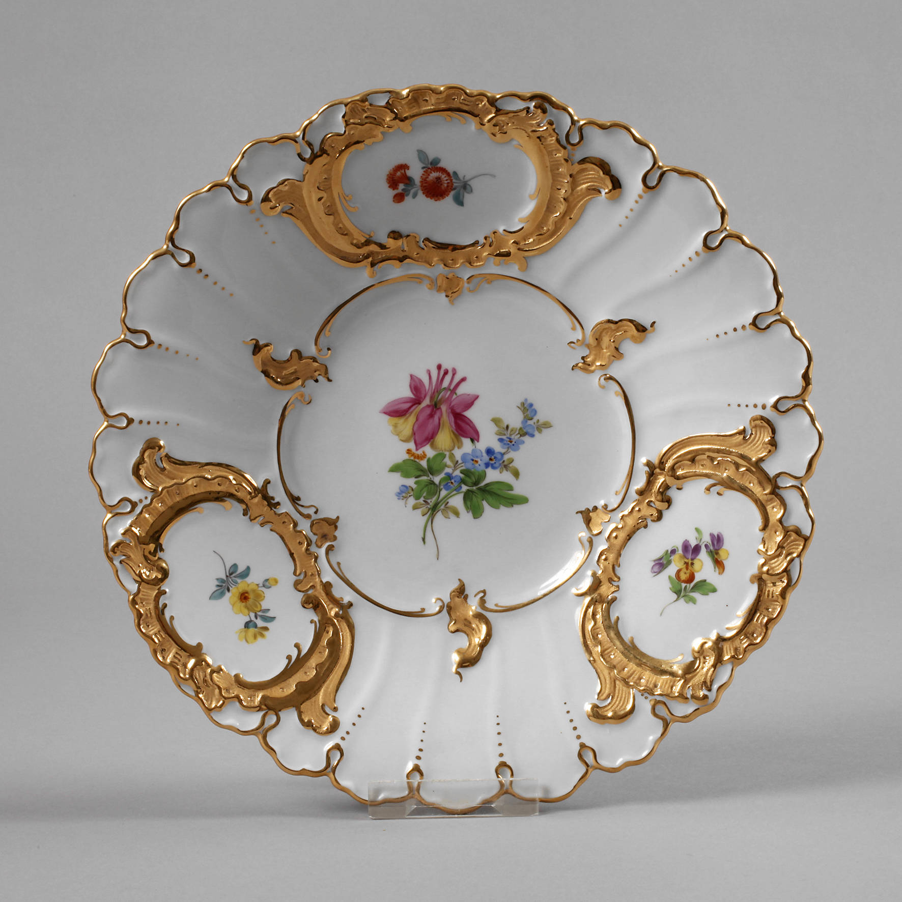 Meissen kleiner Prunkteller