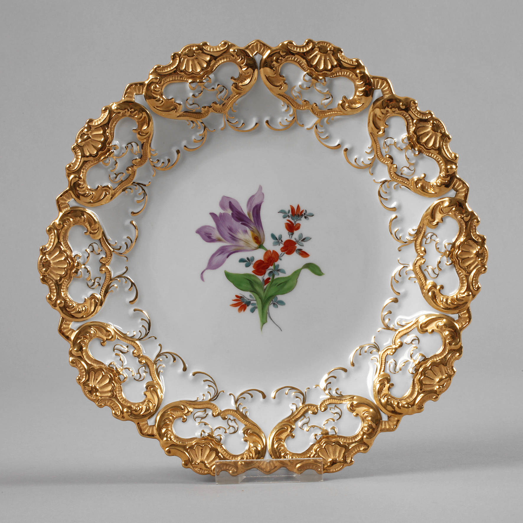 Meissen kleiner Prunkteller