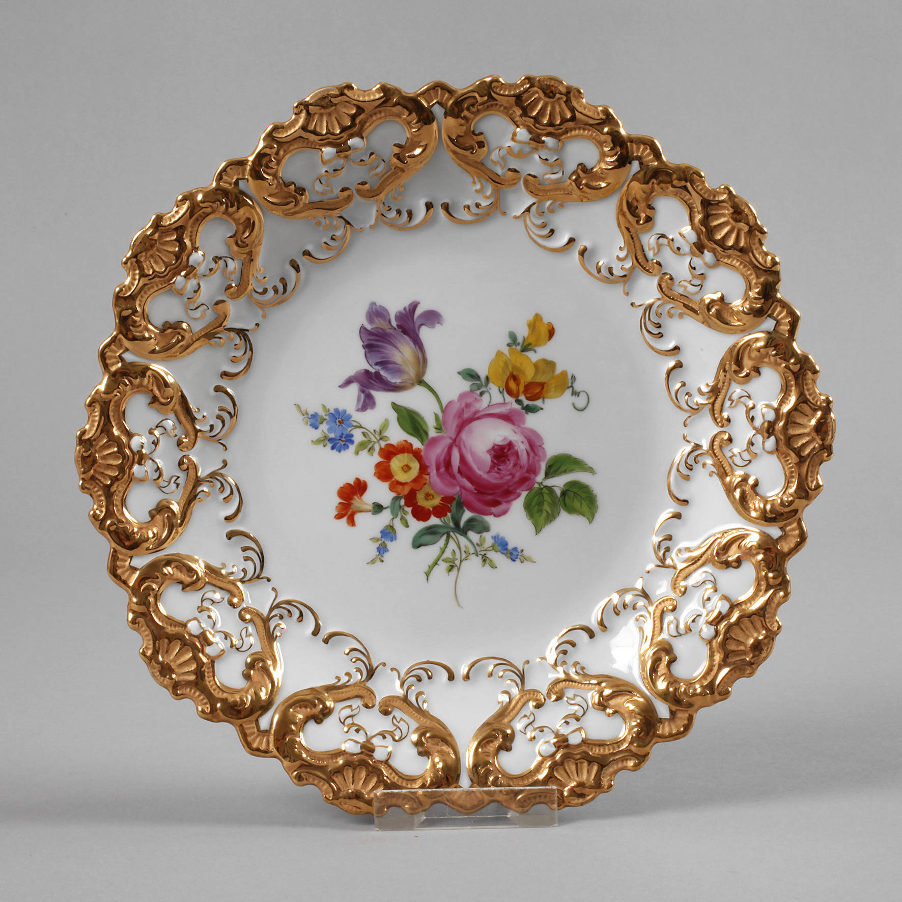 Meissen kleiner Prunkteller