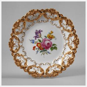 Meissen kleiner Prunkteller