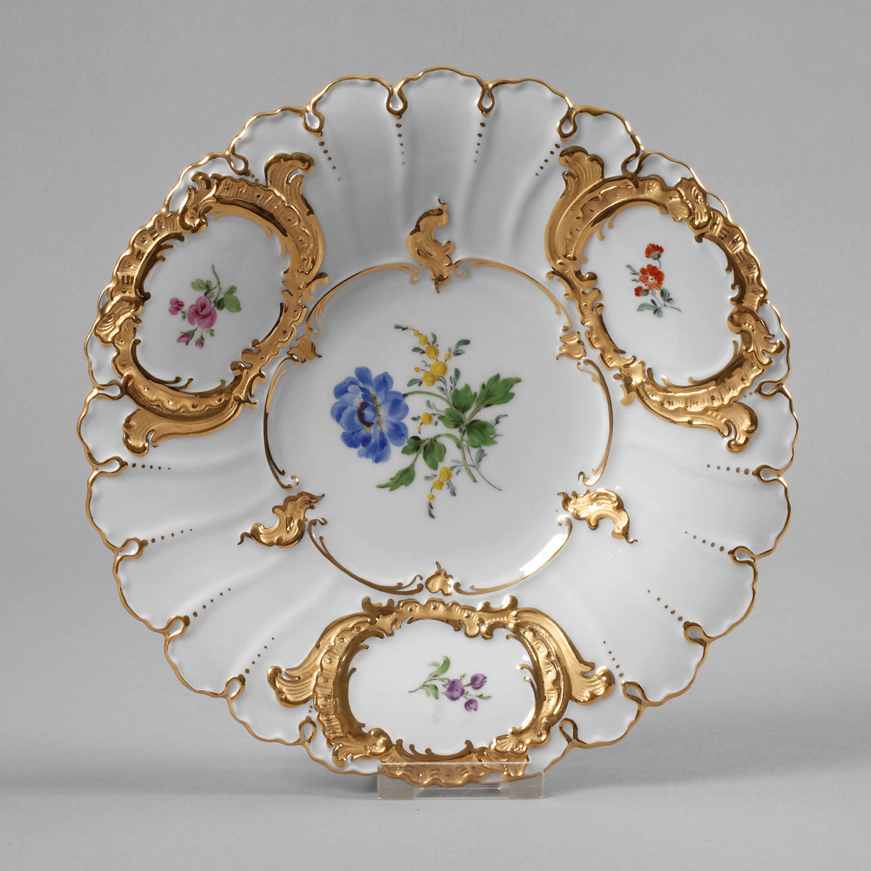 Meissen kleiner Prunkteller