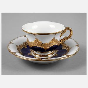 Meissen Mokkatasse ”B-Form”